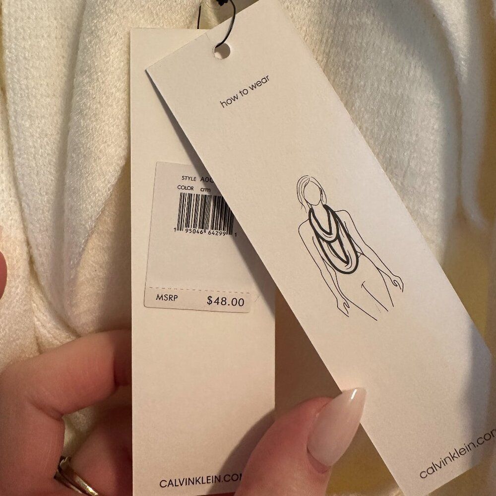 NWT Calvin Klein Infinity Scarf - Picture 2 of 3